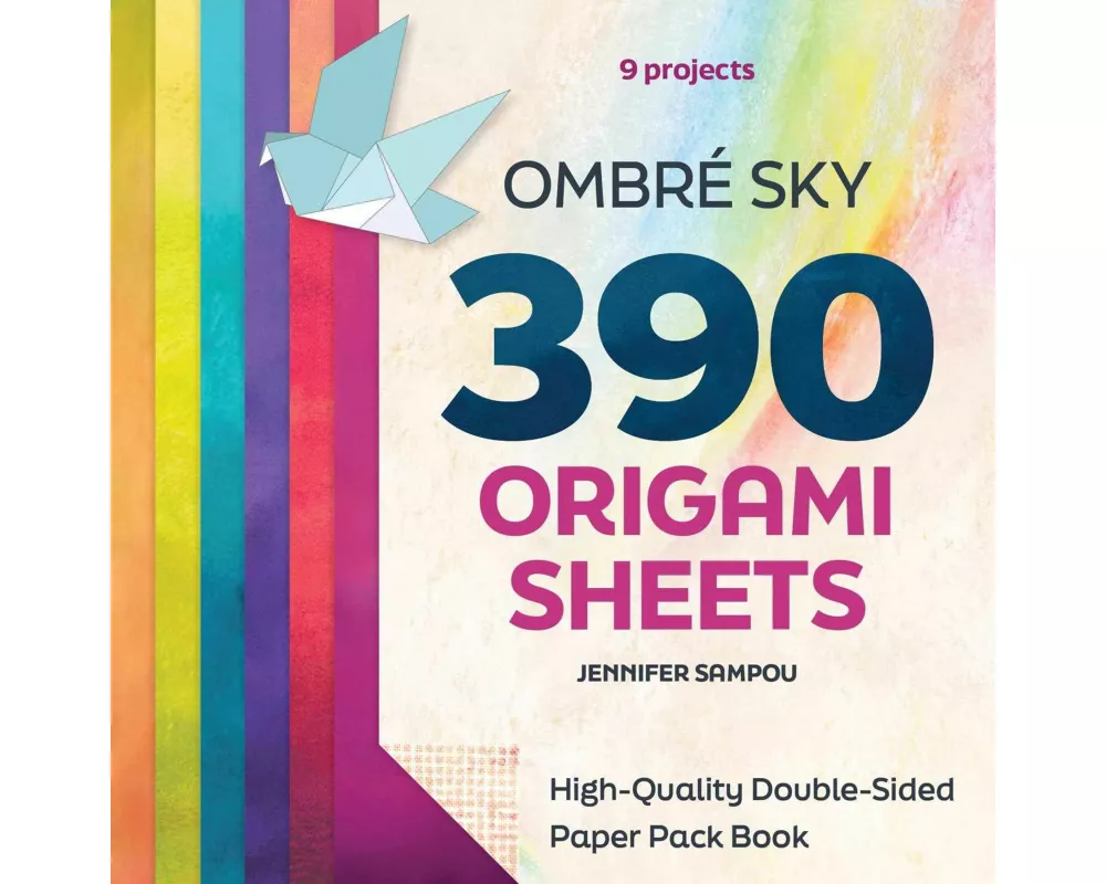 Ombre Sky 390 Origami Sheets