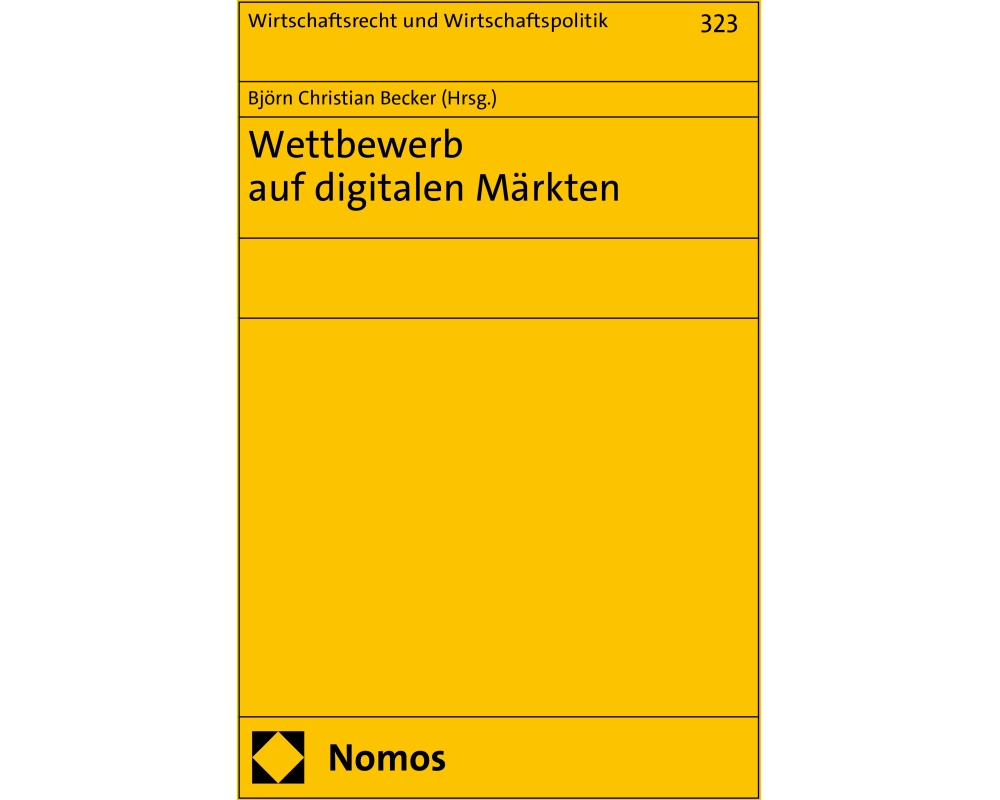 Wettbewerb auf digitalen Märkten