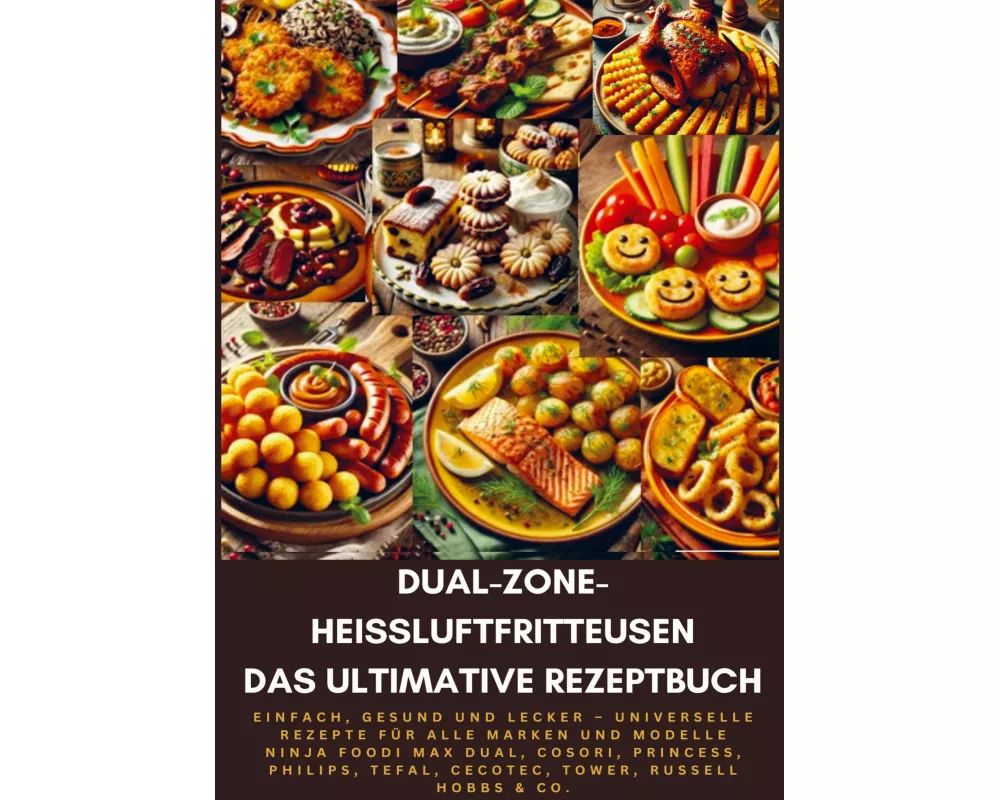 Dual-Zone-Heißluftfritteusen: Das ultimative Rezeptbuch