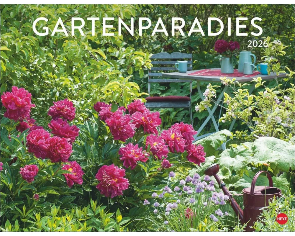 Gartenparadies Posterkalender 2026