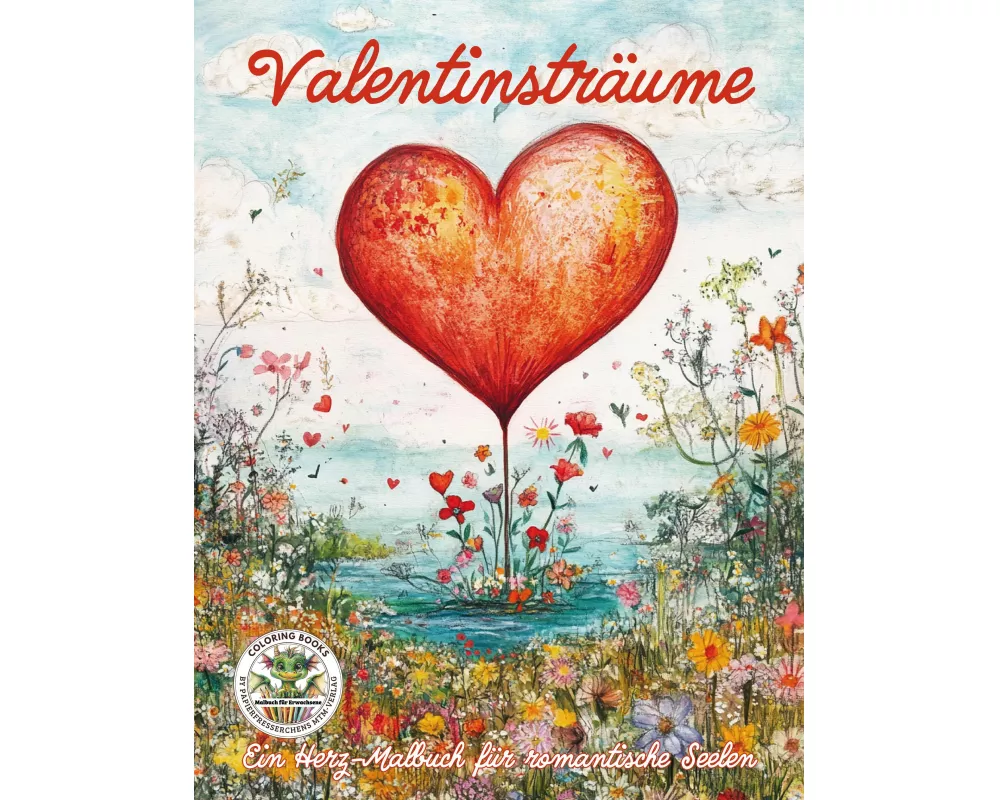 Valentinsträume - Ein Herz-Malbuch für romantische Seelen