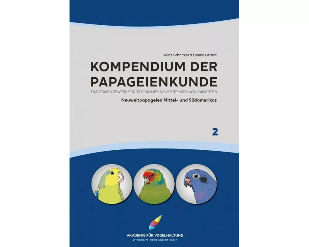 Kompendium der Papageienkunde Das Standardwerk zur Taxonomie und Systematik von Papageien