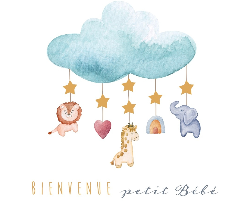 GOLDBEK Glückwunschkarte Baby FR B6 8411.A Baby Mobile