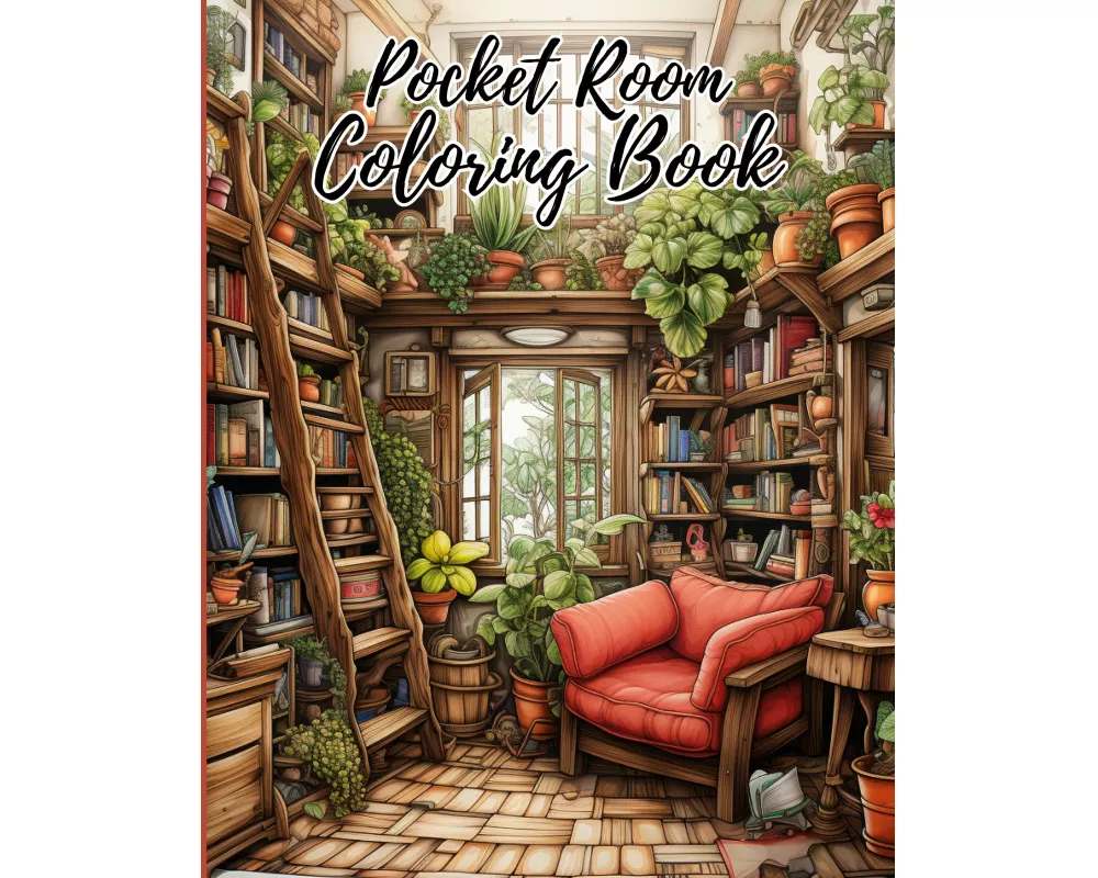 Pocket Room Coloring Book