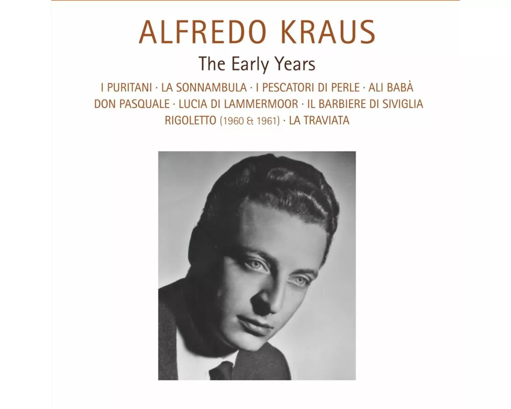 Alfredo Kraus - The Early Years