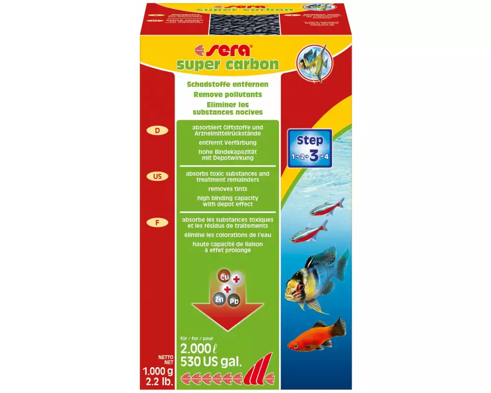 sera Super Carbon, 1 kg