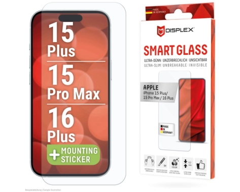 Displex 02011 Display-/Rückseitenschutz für Smartphones Smart Glas-Schutzfolie Apple 1 Stück(e)