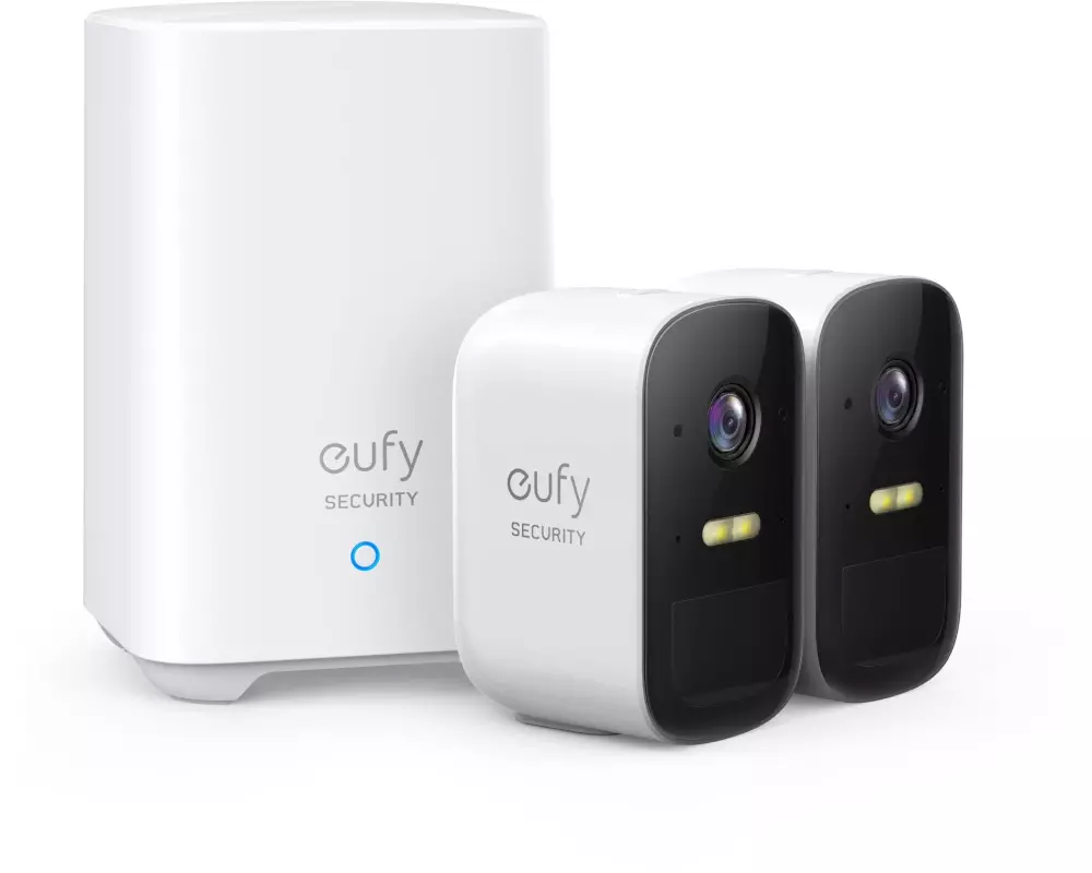 eufy Netzwerkkamera 2 x 2C + HomeBase 2