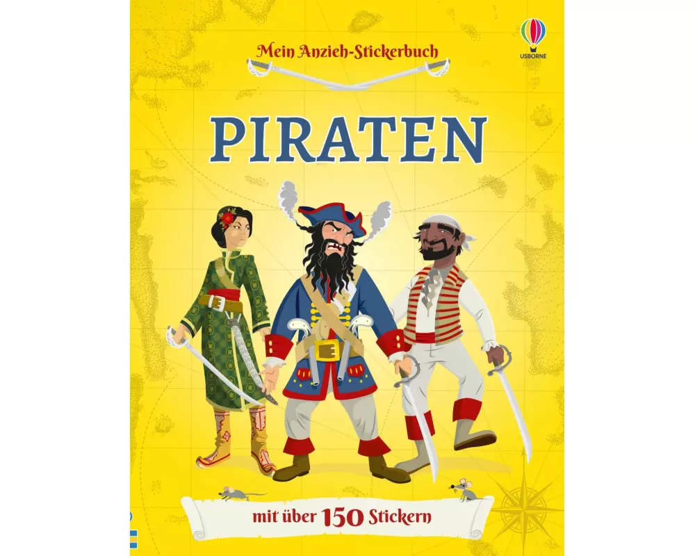Mein Anzieh-Stickerbuch: Piraten
