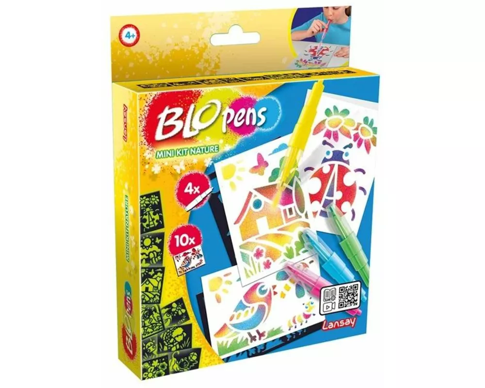 Lansay - BLOPENS Sprühstifteset Mini Natur