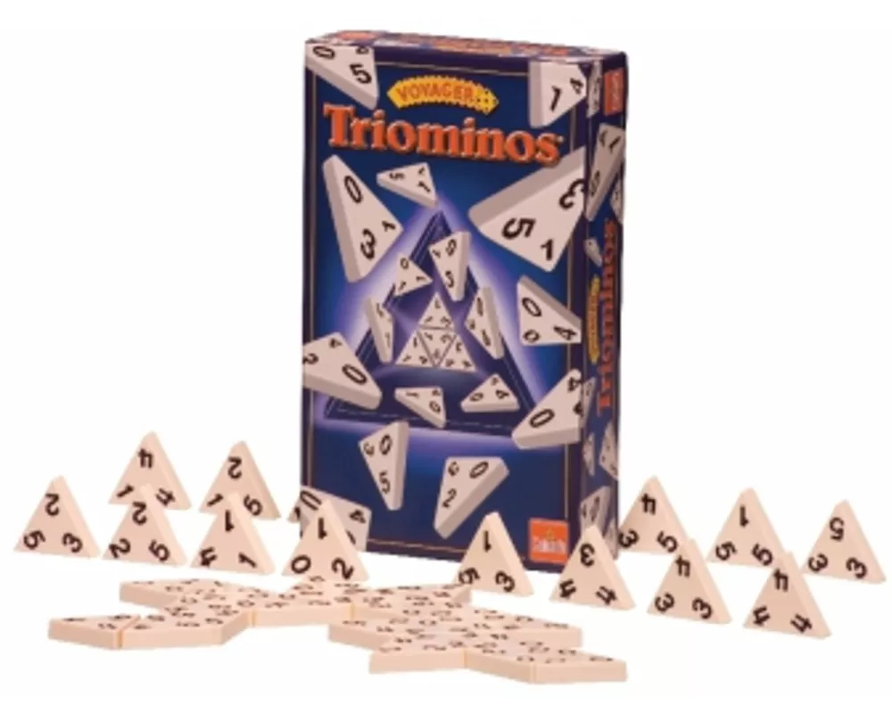 Triominos Tour im Pappkarton