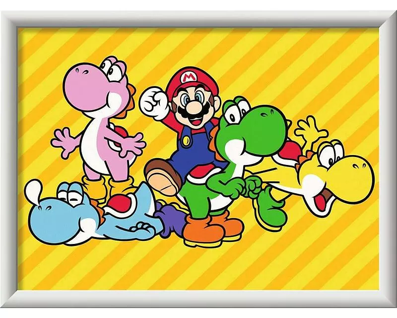 CreArt - Malen nach Zahlen / Super Mario