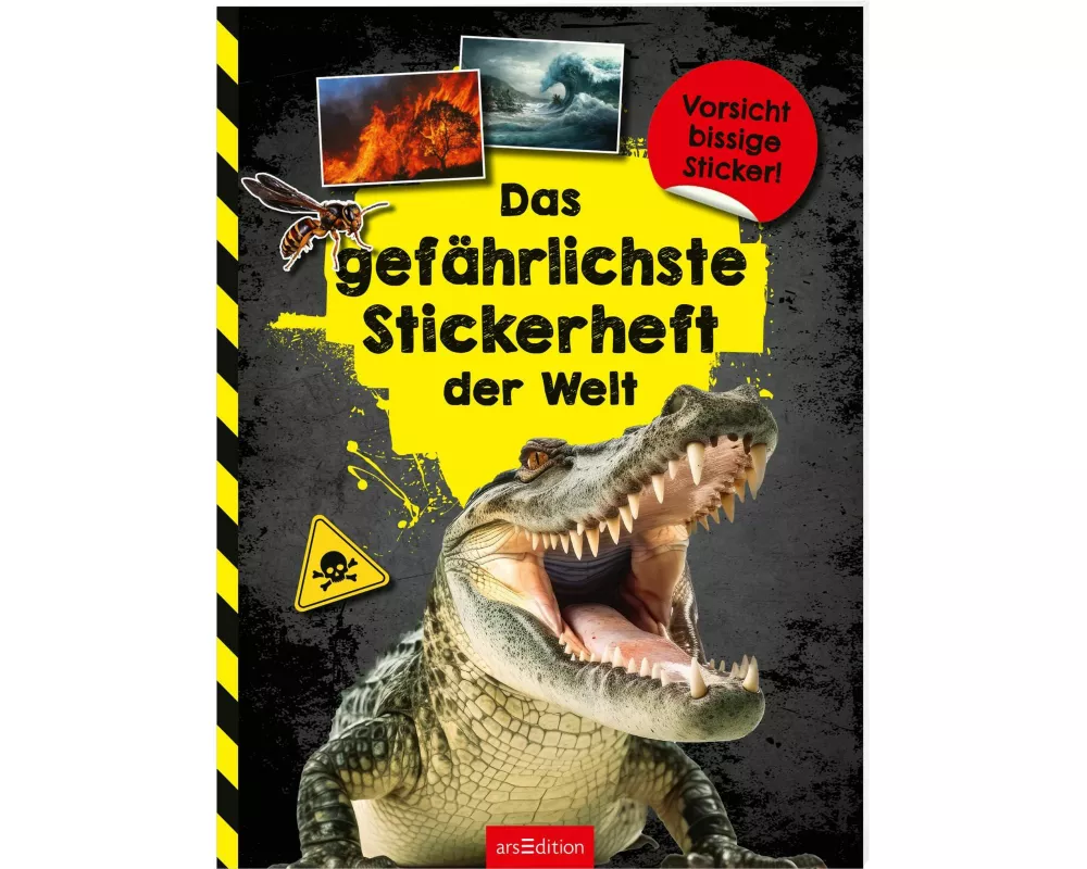 Das gefährlichste Stickerheft der Welt