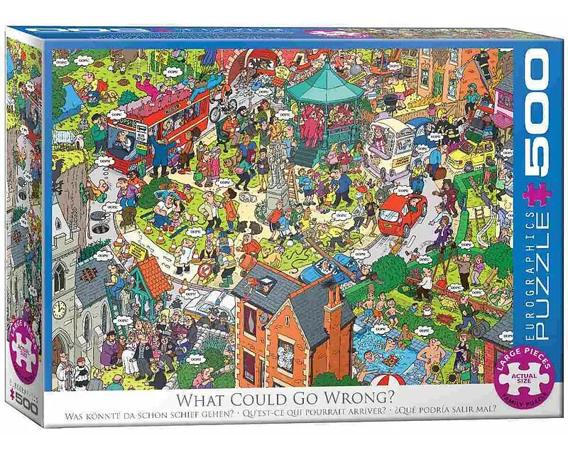 Family Puzzle 500 Teile - Oversize - Martin Berry: What could go wrong? By Martin
