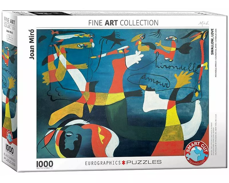 Puzzle 1000 Teile - Miró J: Swallow Love by Joan Miro