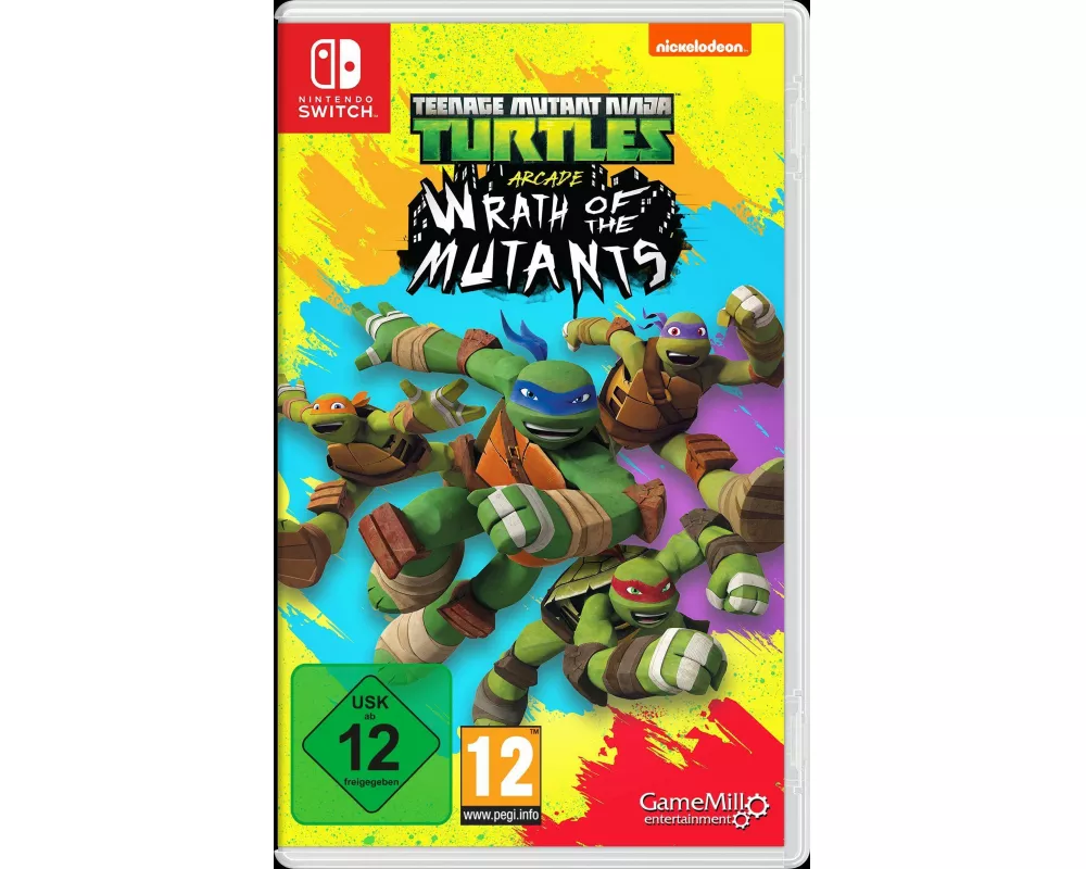 TMNT: Wrath of the Mutants TEENAGE MUTANT NINJA TURTLES (Nintendo Switch)