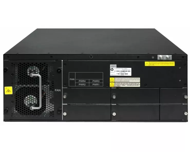 HPE HPN FlexNetwork MSR4000 Chassis, 300W, 1Gbit/s, 2 MPU, 1 SPU, 6 HMIM, 4 PSU Slots