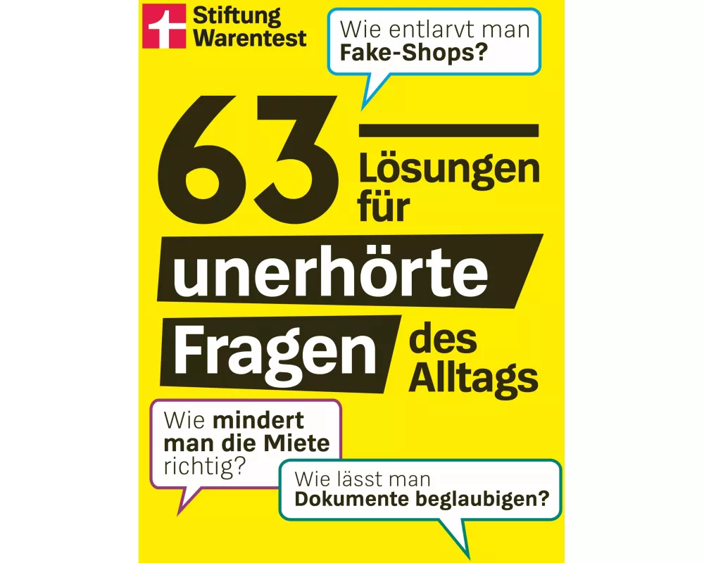 63 Lösungen für unerhörte Fragen des Alltags