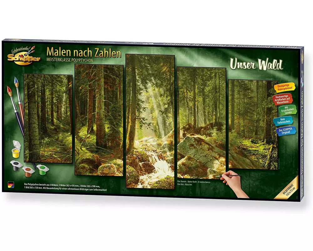 Schipper Malen nach Zahlen Unser Wald