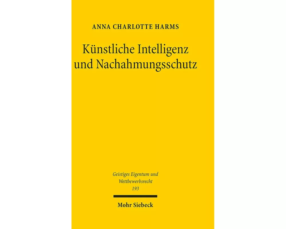 Künstliche Intelligenz und Nachahmungsschutz