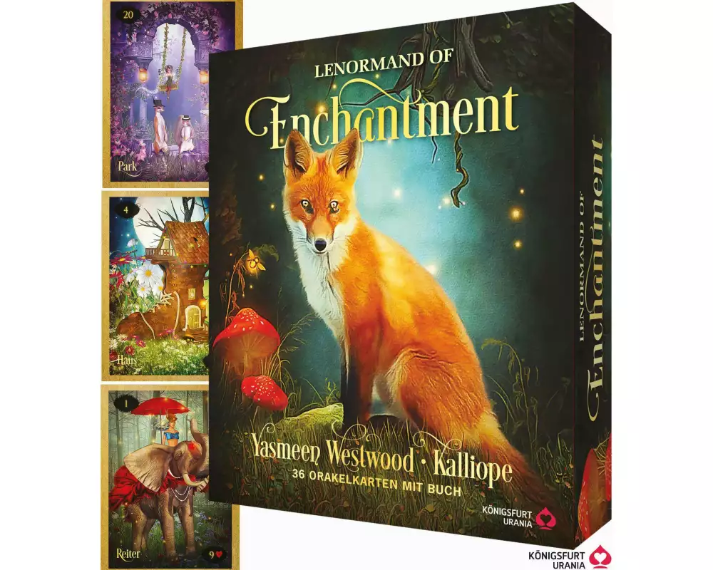 Lenormand of Enchantment - Zauberhafte Orakelkarten im Fantasy-Style