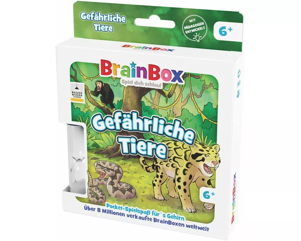 BrainBox Pocket - Gefährliche Tiere