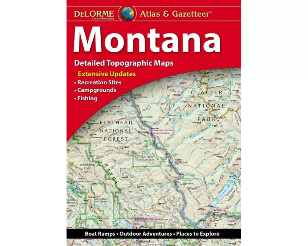 Delorme Atlas & Gazetteer: Montana