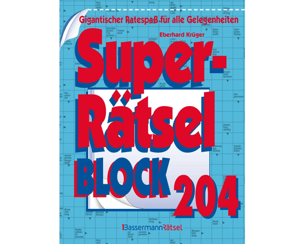 Superrätselblock 204 (5 Exemplare à 4,99 €)