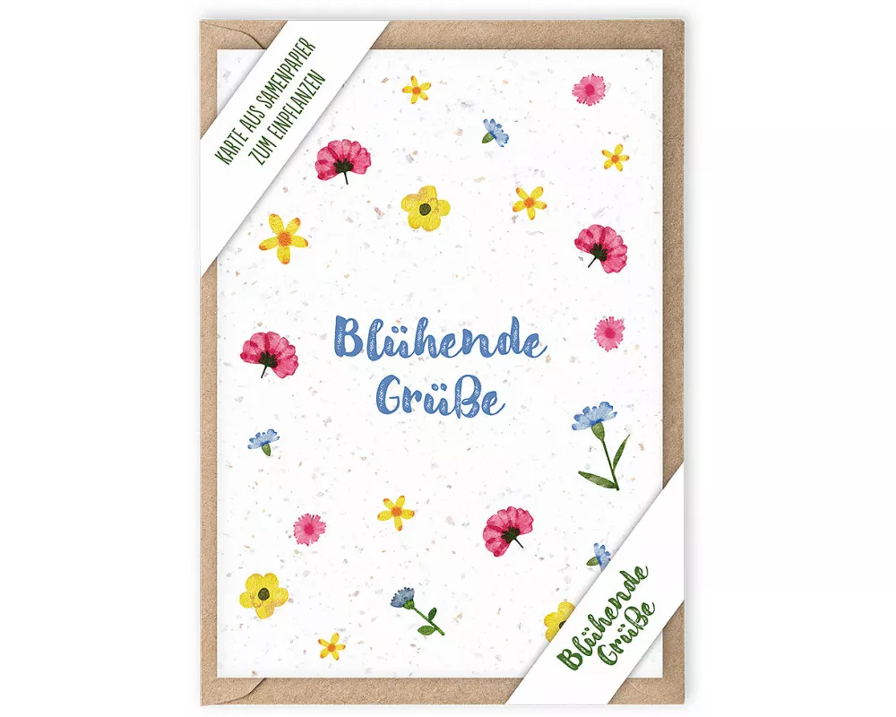 Blühende Grüße