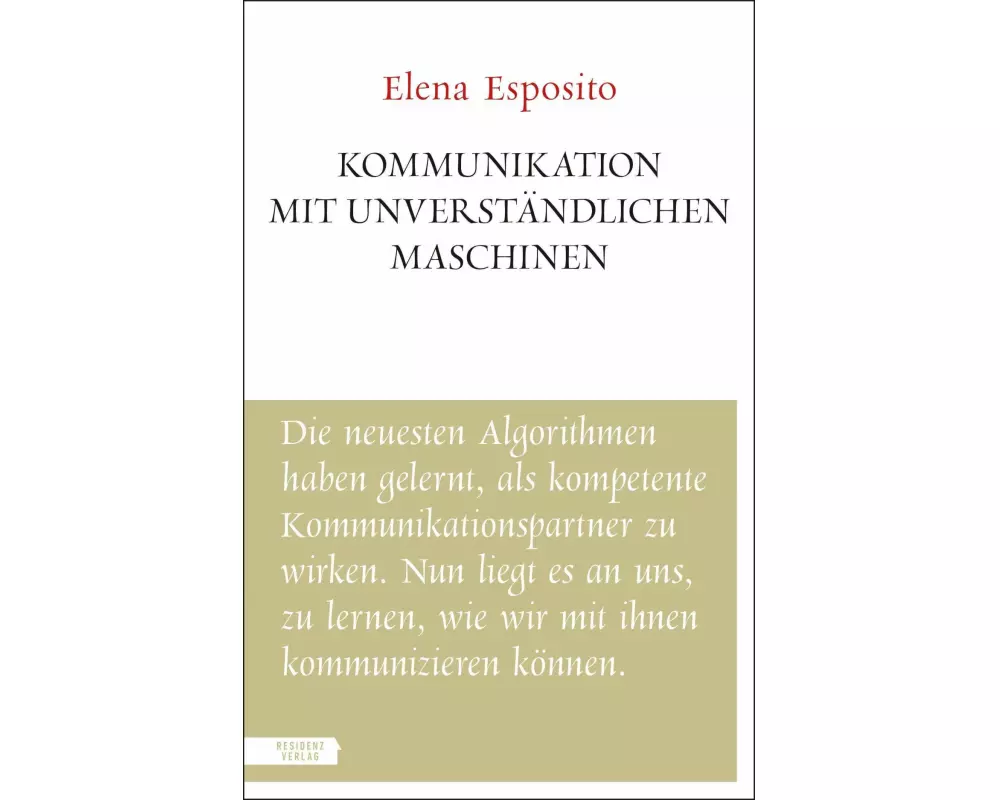 Kommunikation mit unverständlichen Maschinen