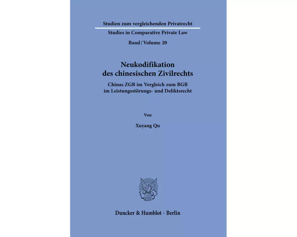 Neukodifikation des chinesischen Zivilrechts