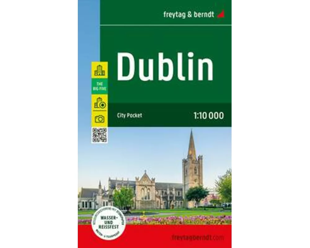 freytag & berndt Innenstadtplan Dublin 1:10.000
