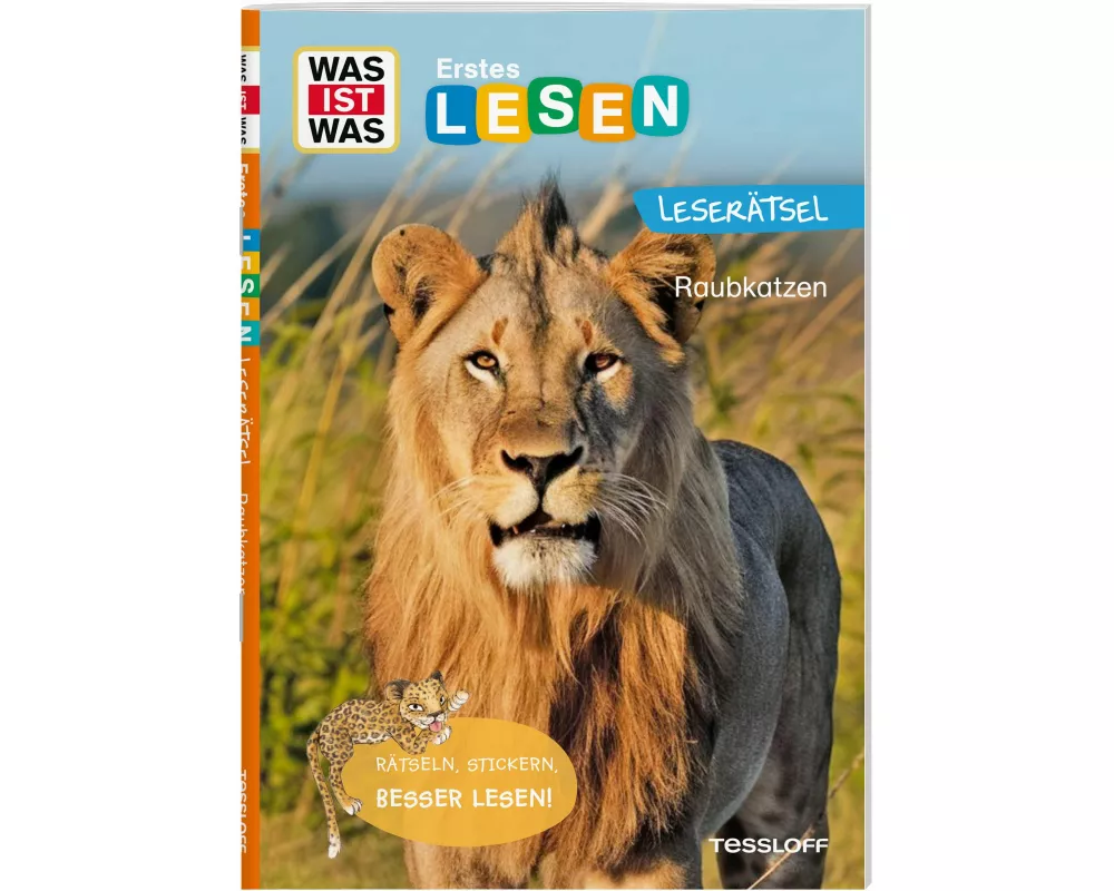 WAS IST WAS Erstes Lesen Leserätsel. Raubkatzen
