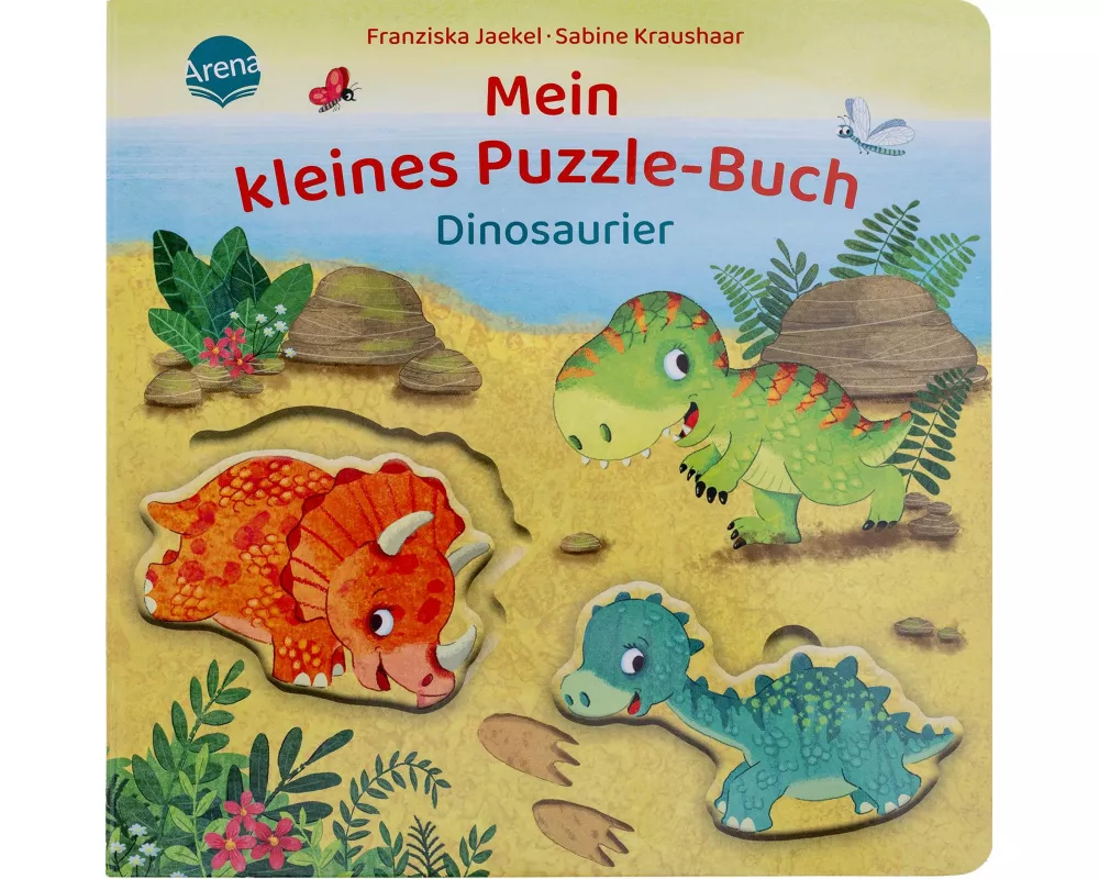 Mein kleines Puzzle-Buch. Dinosaurier