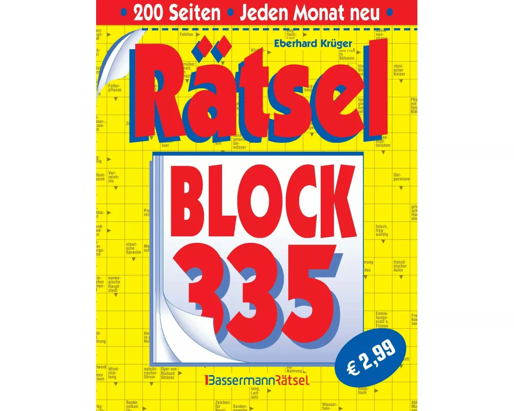 Rätselblock 335 (5 Exemplare à 2,99 €)