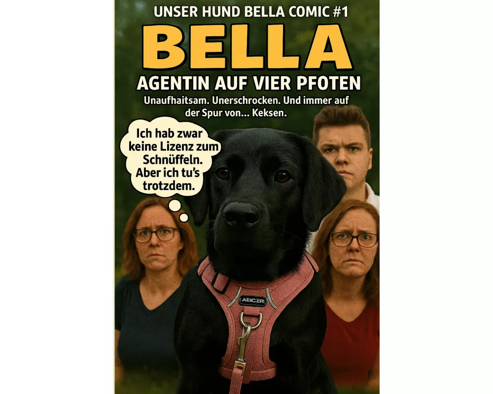 Unser Hund Bella Comic #1 - Bella - Agentin auf vier Pfoten