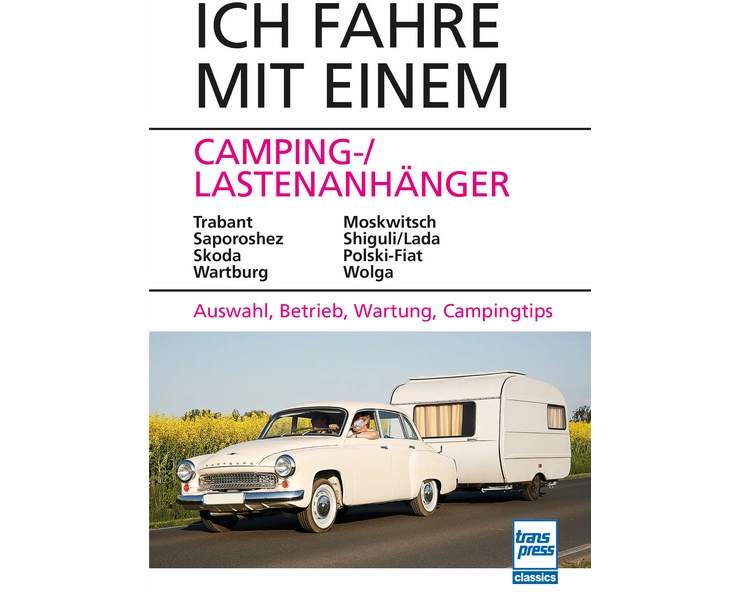 Ich fahre mit einem Camping-/Lastenanhänger
