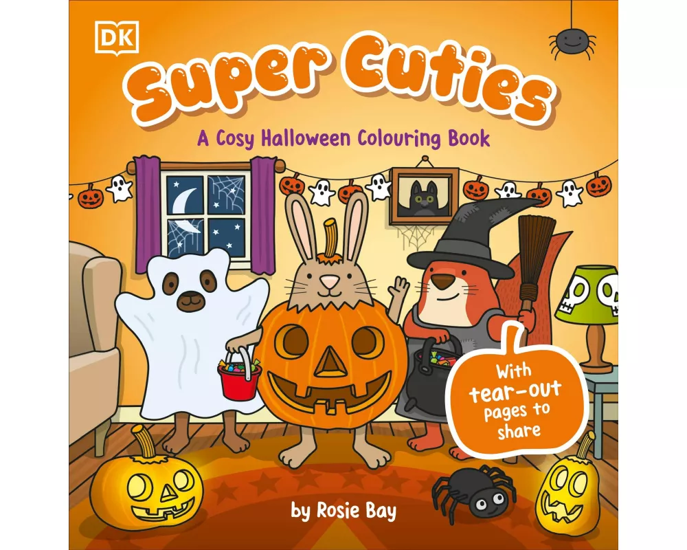 Super Cuties A Cosy Halloween Colouring Book
