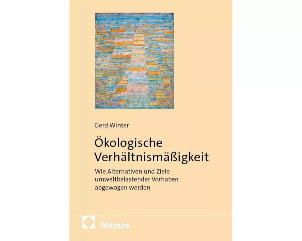 Ökologische Verhältnismäßigkeit
