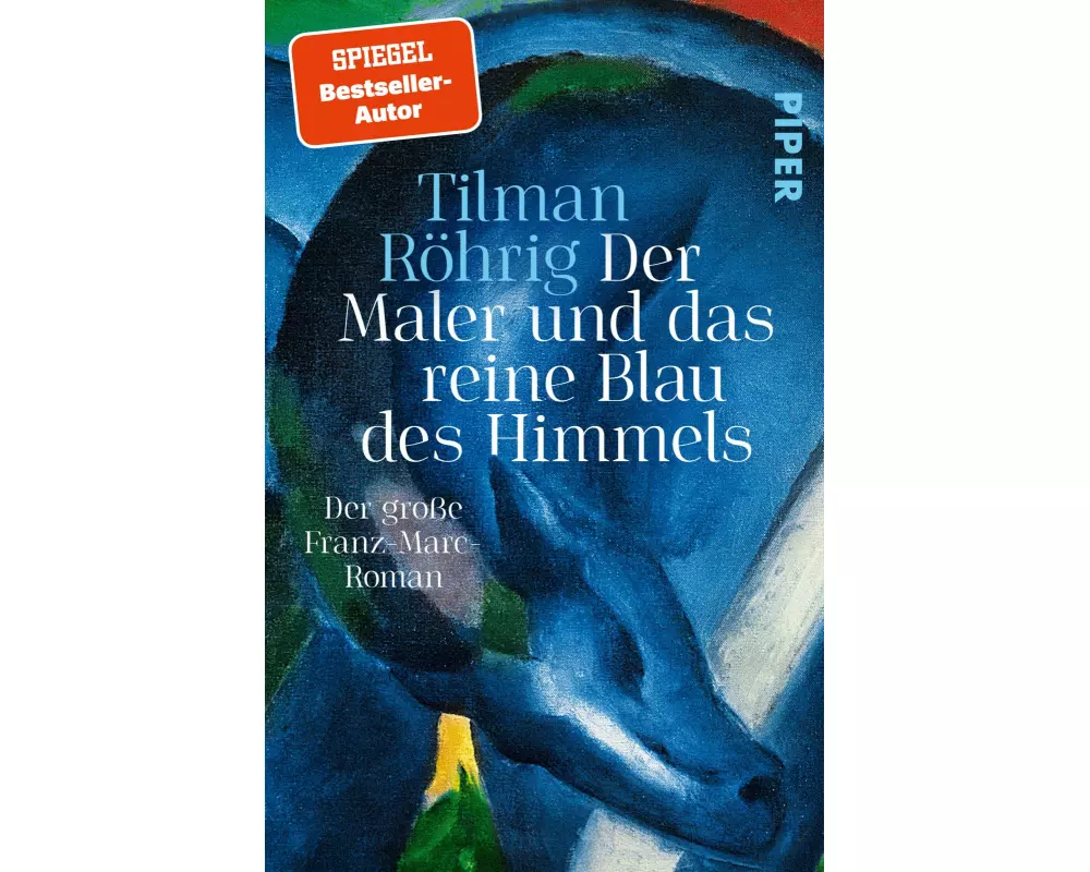 Der Maler und das reine Blau des Himmels