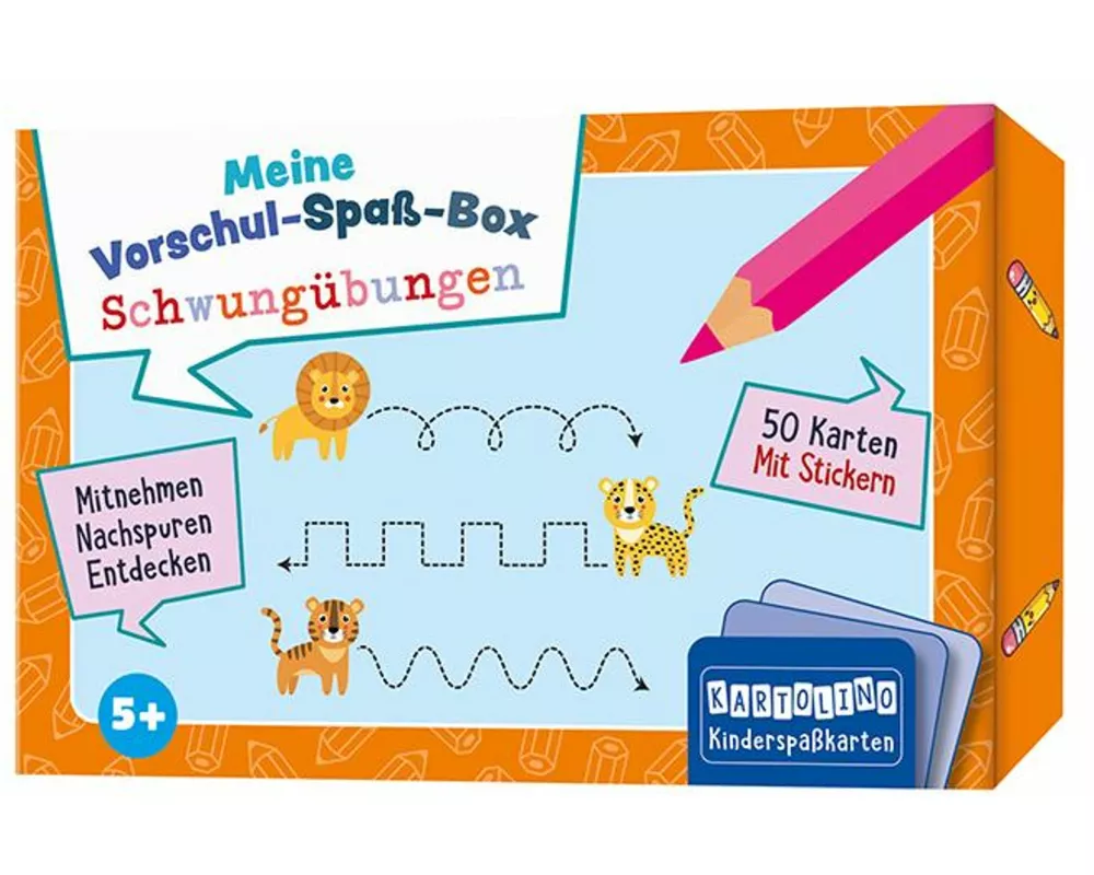 Meine Vorschul-Spaß-Box: Schwungübungen