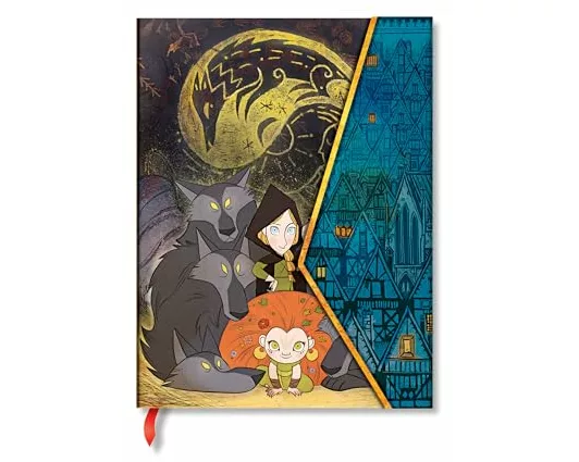 WolfWalkers (Irish Folklore Trilogy) Ultra Unlined Hardcover Journal (Wrap Closure)