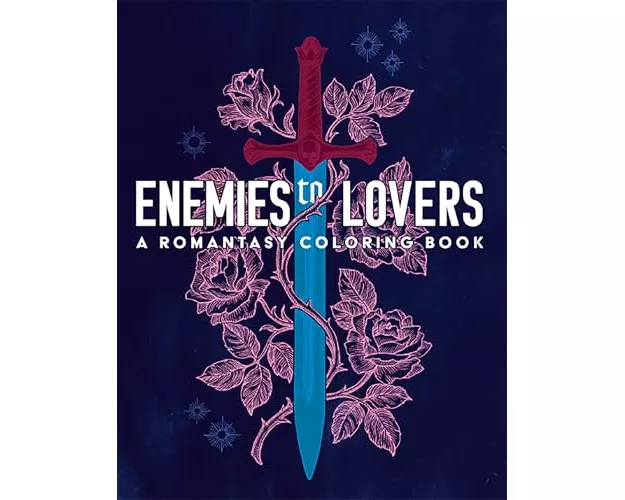 Enemies to Lovers: A Romantasy Coloring Book