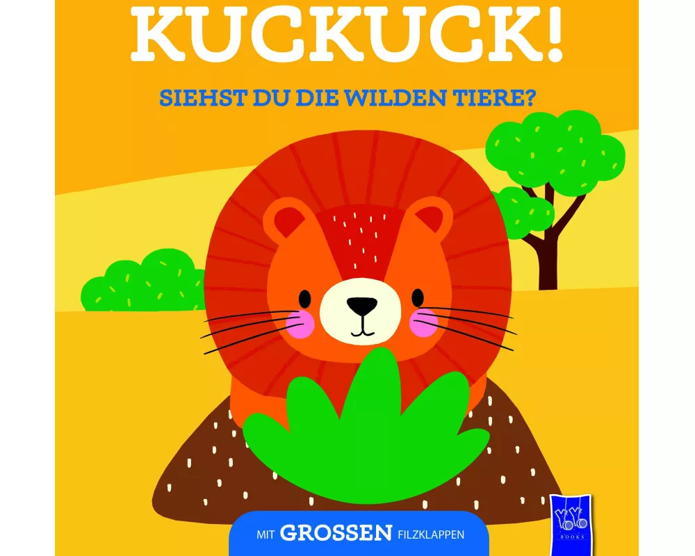 Kuckuck! Siehst du die wilden Tiere?