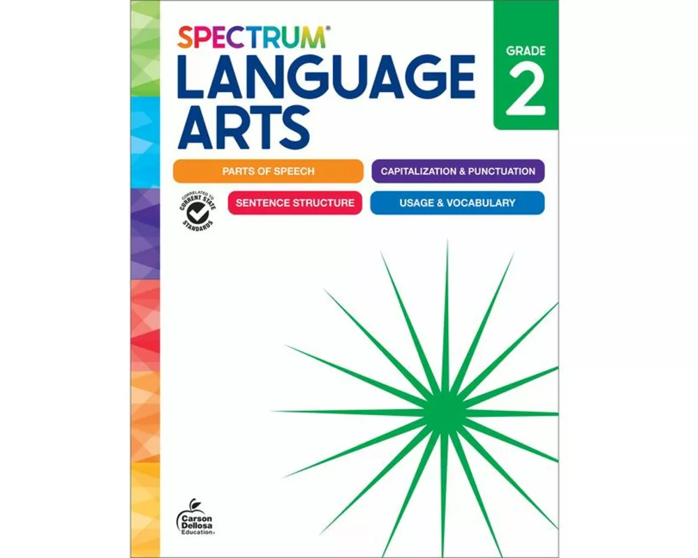 Spectrum Language Arts Workbook, Grade 2