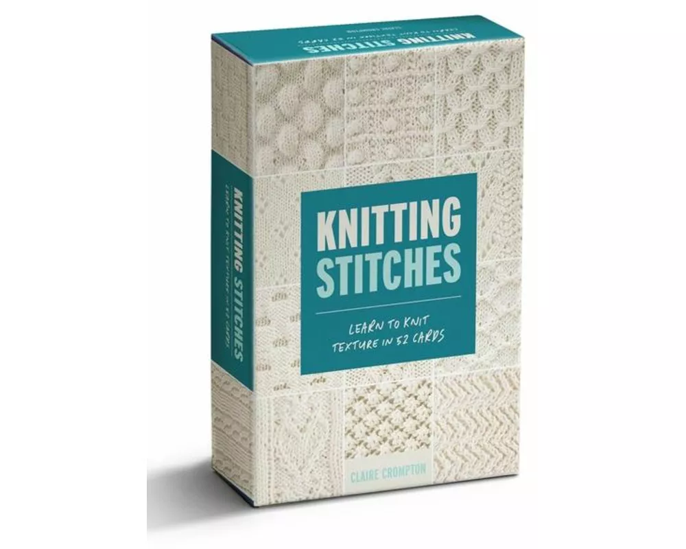Knitting Stitches Card Deck