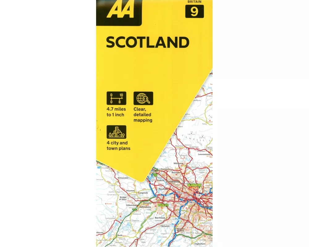 Road Map Britain 09. Scotland