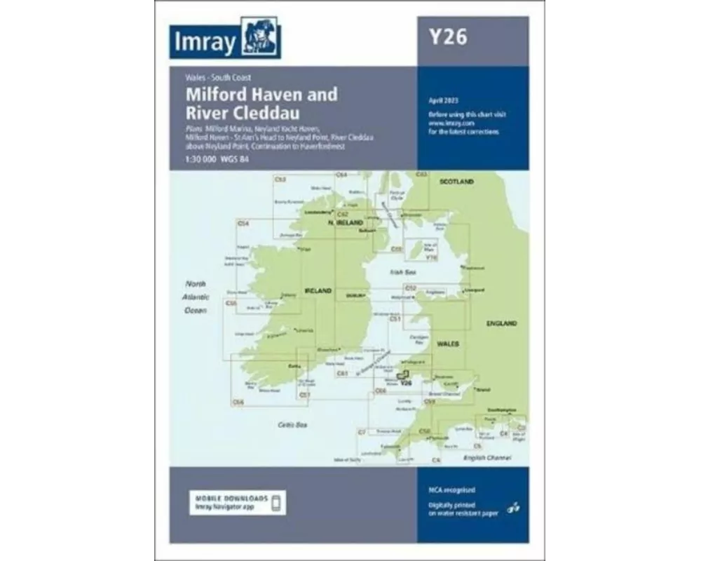 Imray Chart Y26