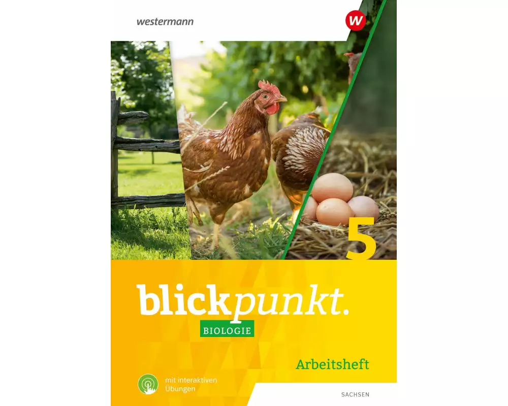 Blickpunkt Biologie 5. Arbeitsheft mit interaktiven Übungen. Für Sachsen