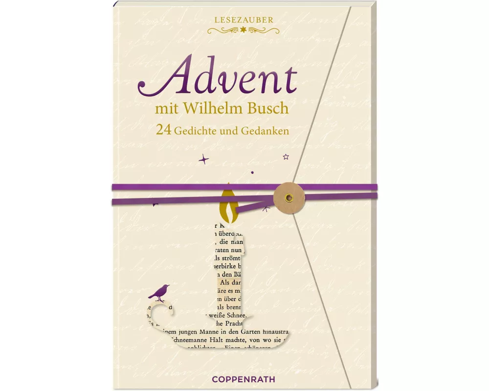 Brief-Adventskalenderbuch – Advent mit Wilhelm Busch